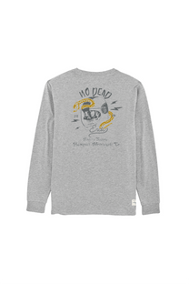 T-shirt a Manica Lunga Snake Riders in Cotone Organico