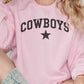 Felpa oversize Cowboys