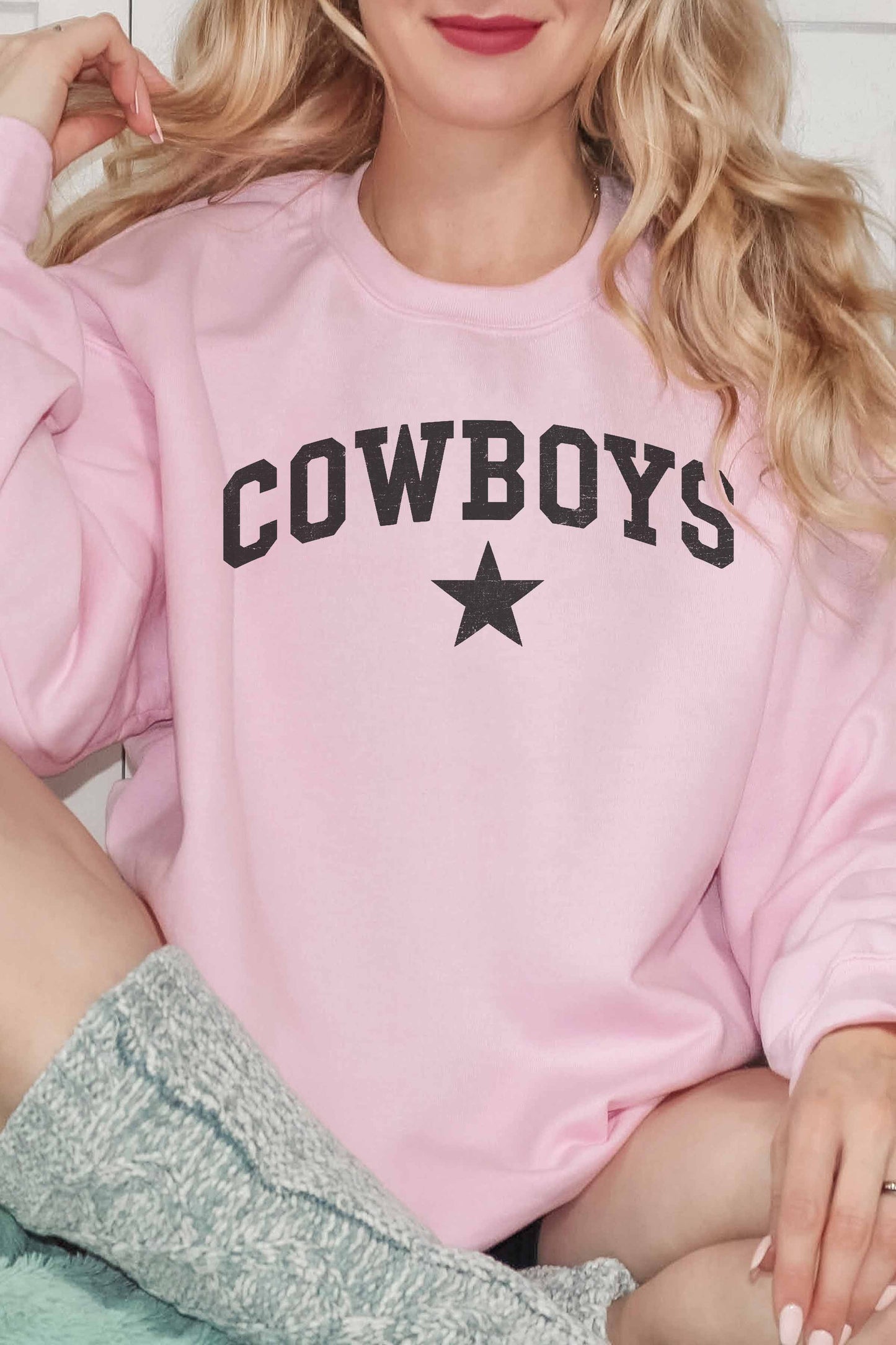 Felpa oversize Cowboys