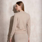 Maglione in maglia girocollo da donna