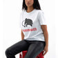 T-shirt Mammouth con logo vintage