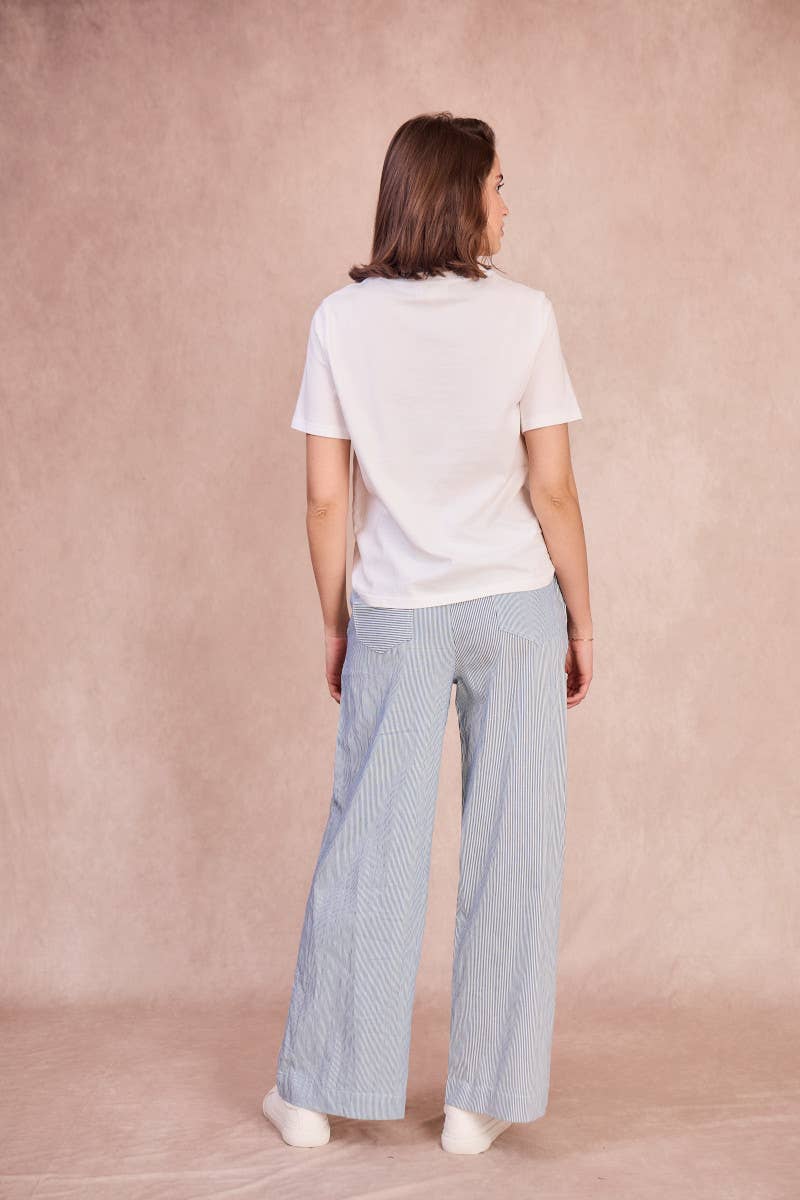 T-shirt Talia in cotone con stampa Farniente