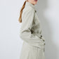 Camicia overshirt con cintura in vita