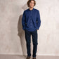 Camicia in popeline di cotone con colletto button-down