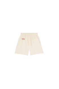 Shorts in cotone biologico con patch