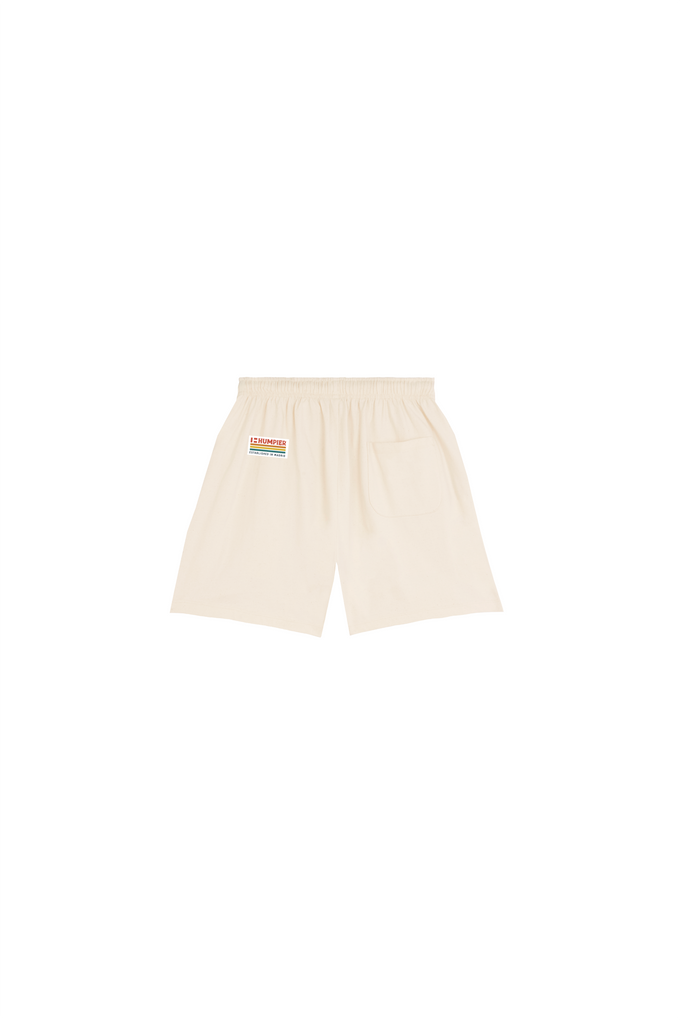 Shorts in cotone biologico con patch