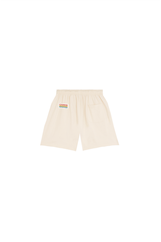 Shorts in cotone biologico con patch