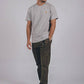 T-shirt Essential Organic Grigio Melange