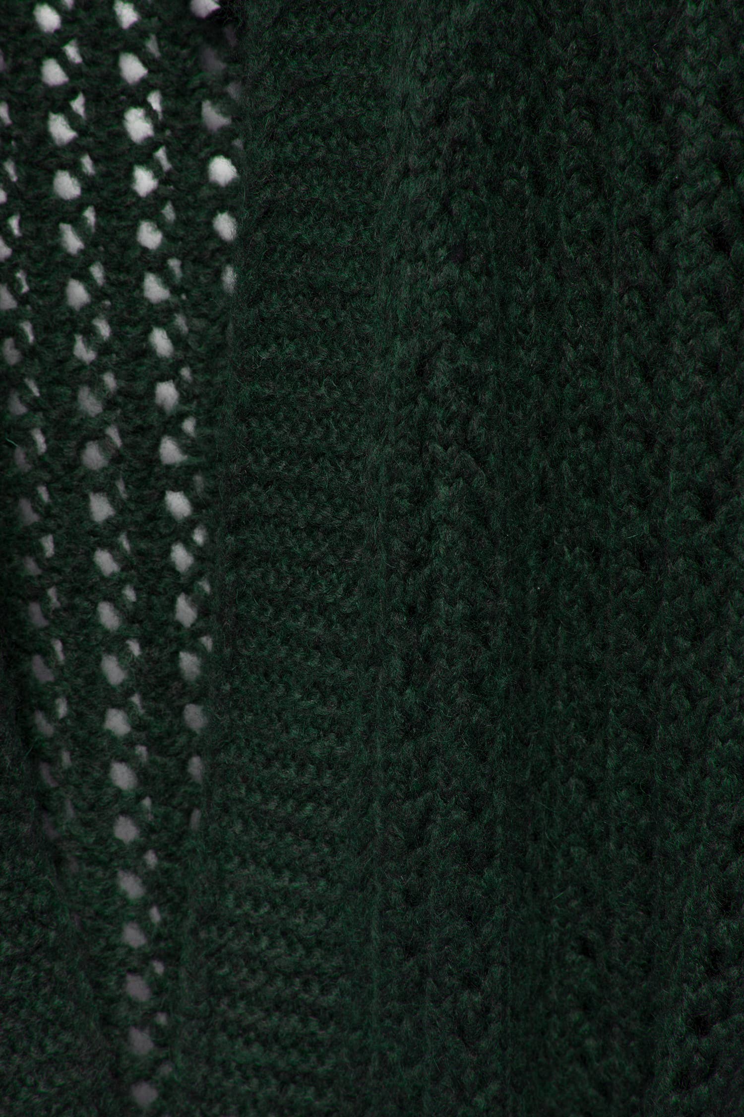 Cardigan in Maglia Strutturata con Cintura