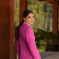 Blazer con cintura da donna