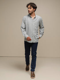 Camicia uomo classica in cotone e poliestere