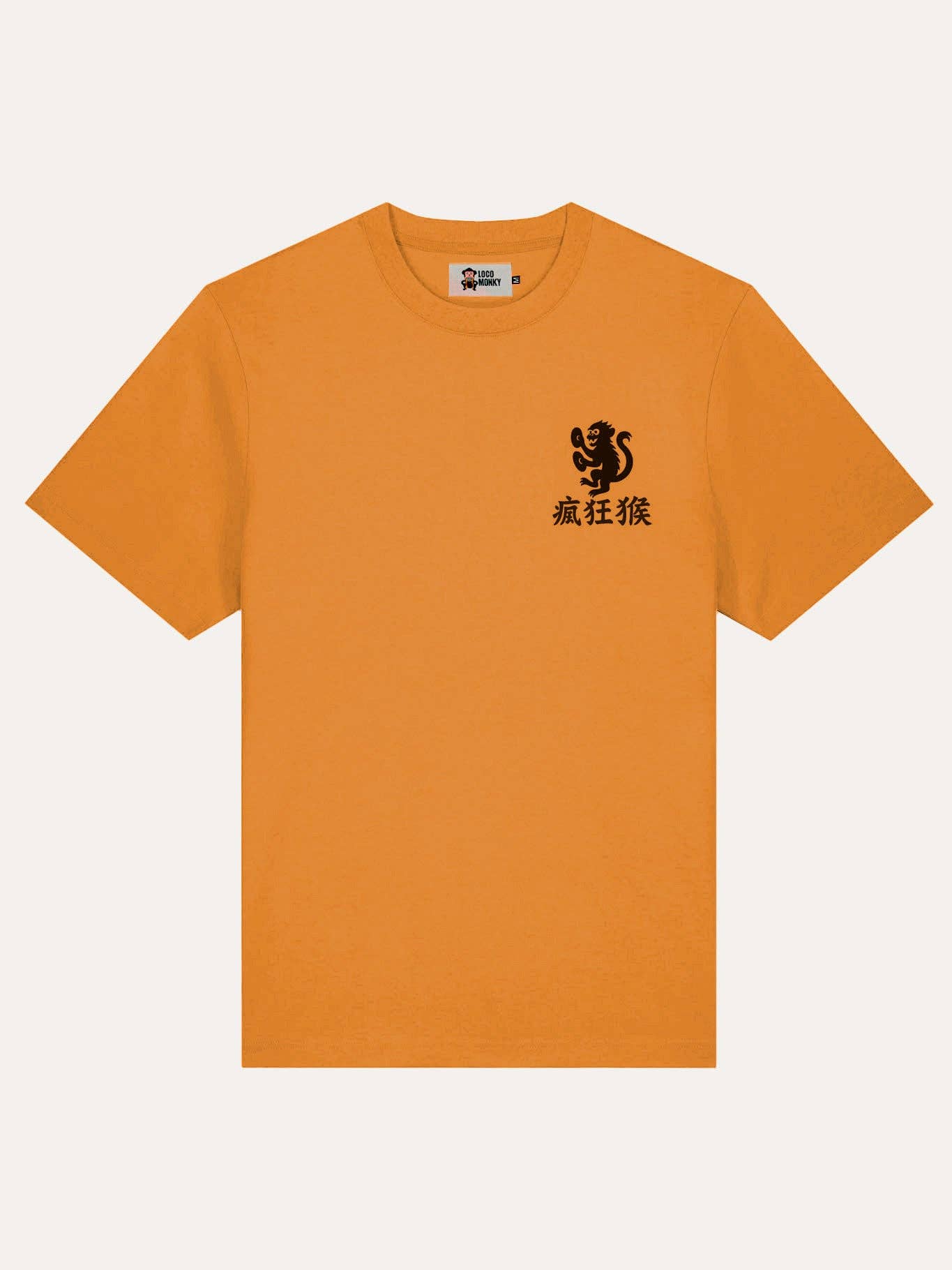 T-shirt New Year Loco Monky senape