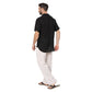 Camicia estiva a manica corta in cotone