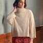 Maglione dolcevita morbido in maglia