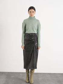 Maglione con schiena scoperta
