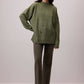 Maglione oversize effetto destroyed