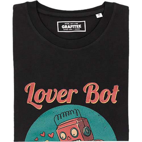 T-shirt unisex Lover Bot in cotone biologico