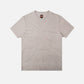 T-shirt Essentials pigmentata grigio fossile in cotone organico