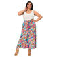 Pantaloni palazzo estivi in cotone fantasia floreale