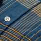 Camicia Ursido in flanella blu