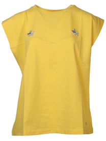 T-shirt con applicazioni a stella