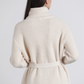 Maglione dolcevita con cintura