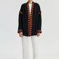 Kimono in viscosa ricamato