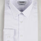 Camicia bianca slim fit con colletto classico