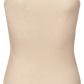 Top smanicato in lana Alberte color quercia