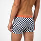 Boxer in cotone biologico a quadretti