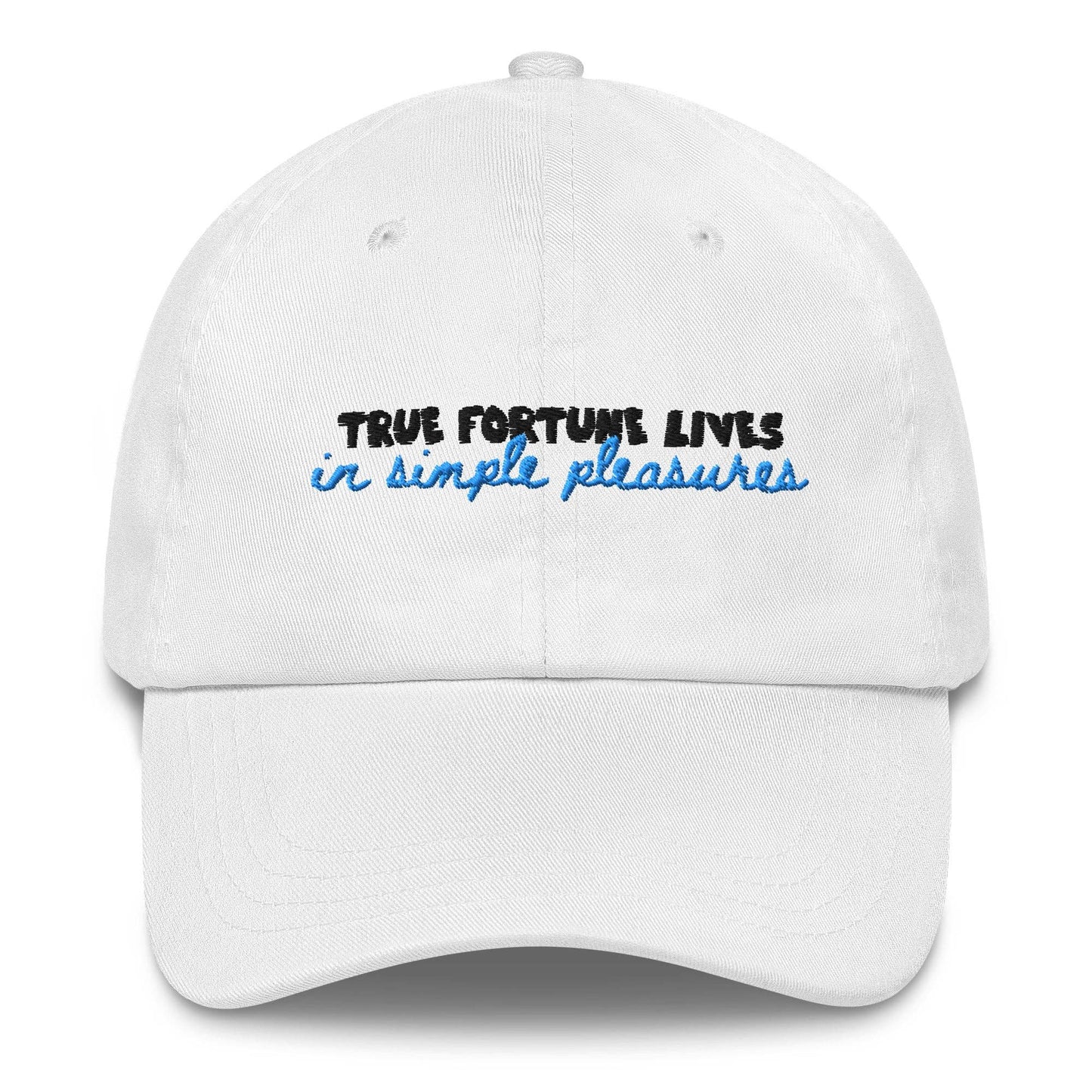 Cappellino baseball ricamato Vera Fortuna