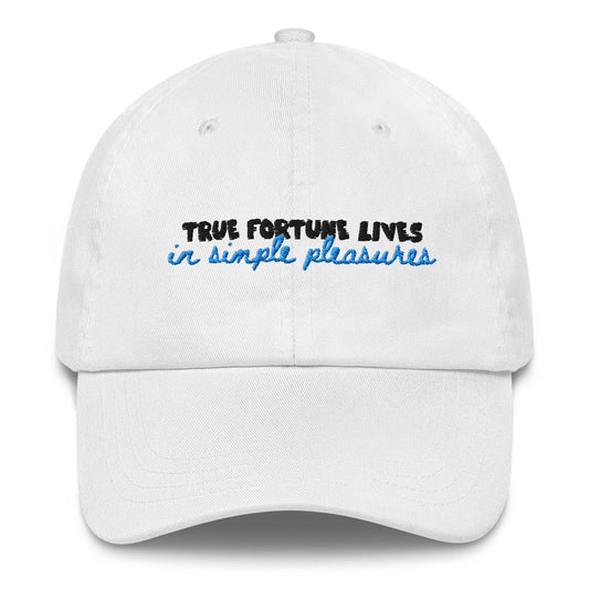 Cappellino baseball ricamato Vera Fortuna