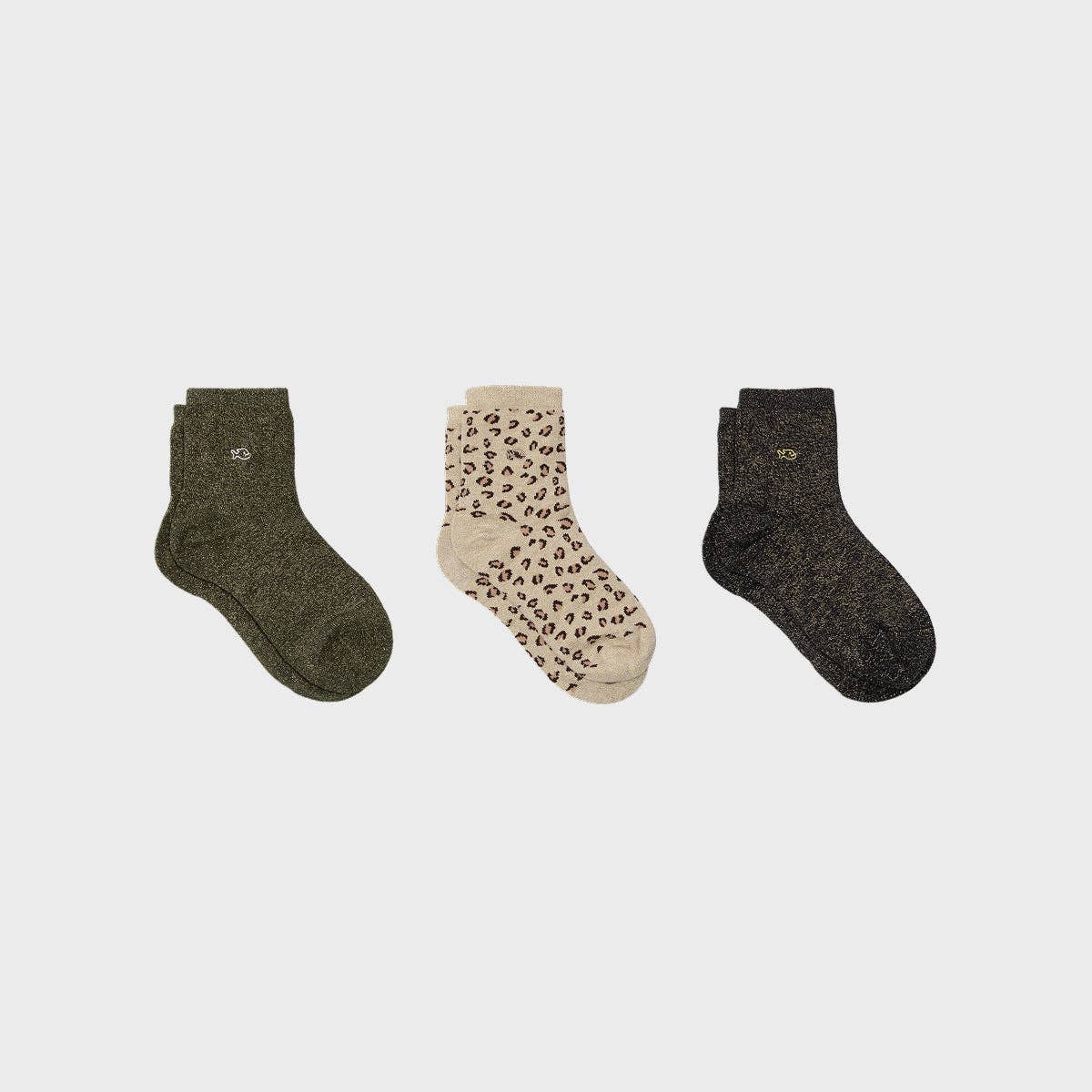 Set regalo di 3 paia di calze da donna Wild at Heart