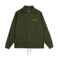 Giacca trucker khaki Good Luck in cotone biologico