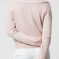 Cardigan in maglia con collo lungo e bottoni