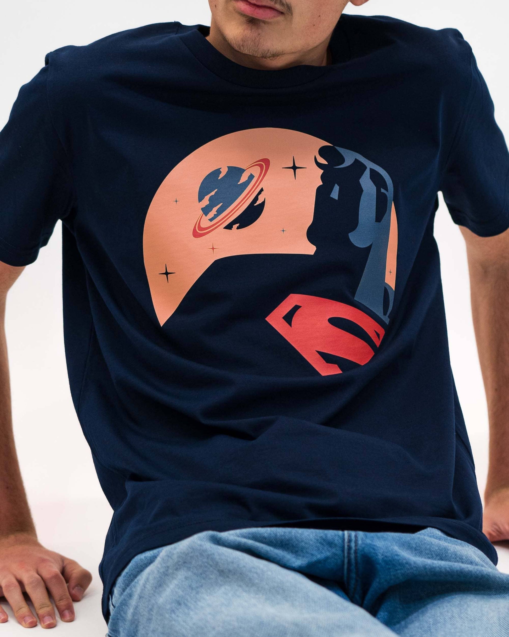 T-shirt Icon Superman in cotone biologico