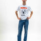 T-shirt vintage Popeye il marinaio in cotone biologico