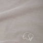 T-shirt uomo pigmentata in cotone biologico grigio elefante