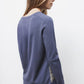 Maglione in maglia jacquard con scollo a V