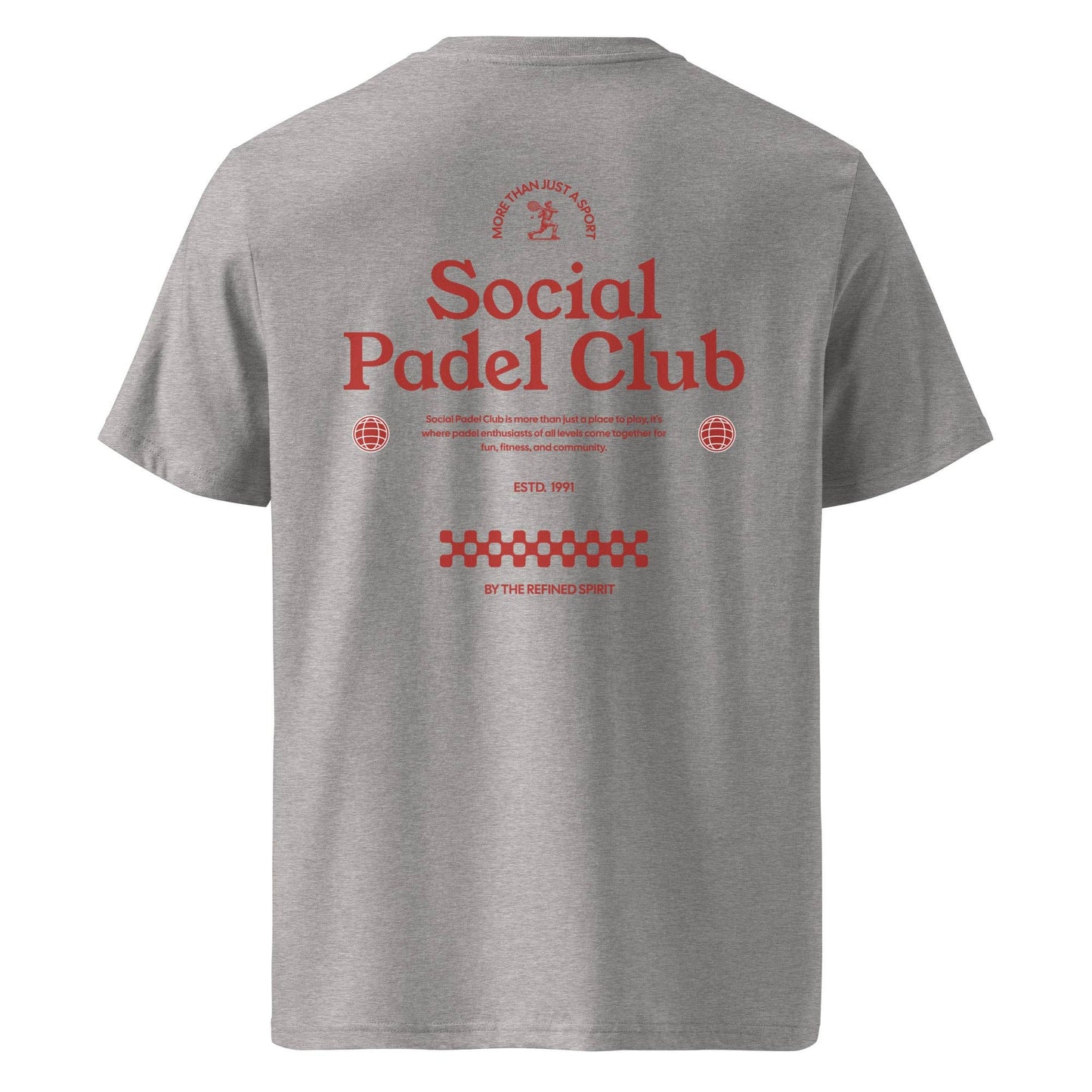 T-shirt unisex in cotone biologico Social Padel Club