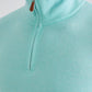 Maglione uomo con collo camionneur Cashmere Touch verde acqua