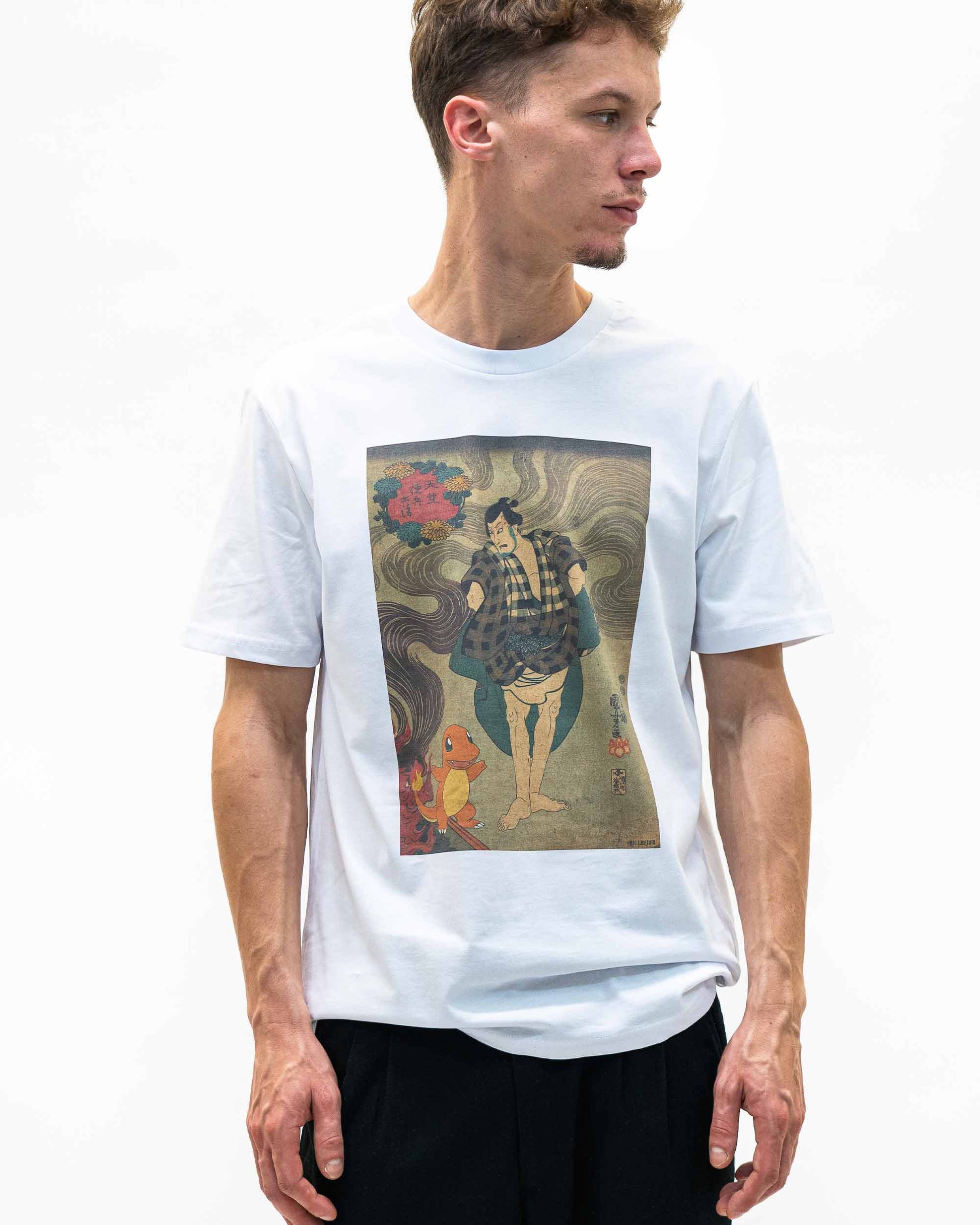 T-shirt Pokémon Giappone in cotone biologico