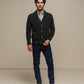 Cardigan in maglia uomo in cotone