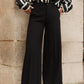Pantaloni sartoriali a gamba larga Coline