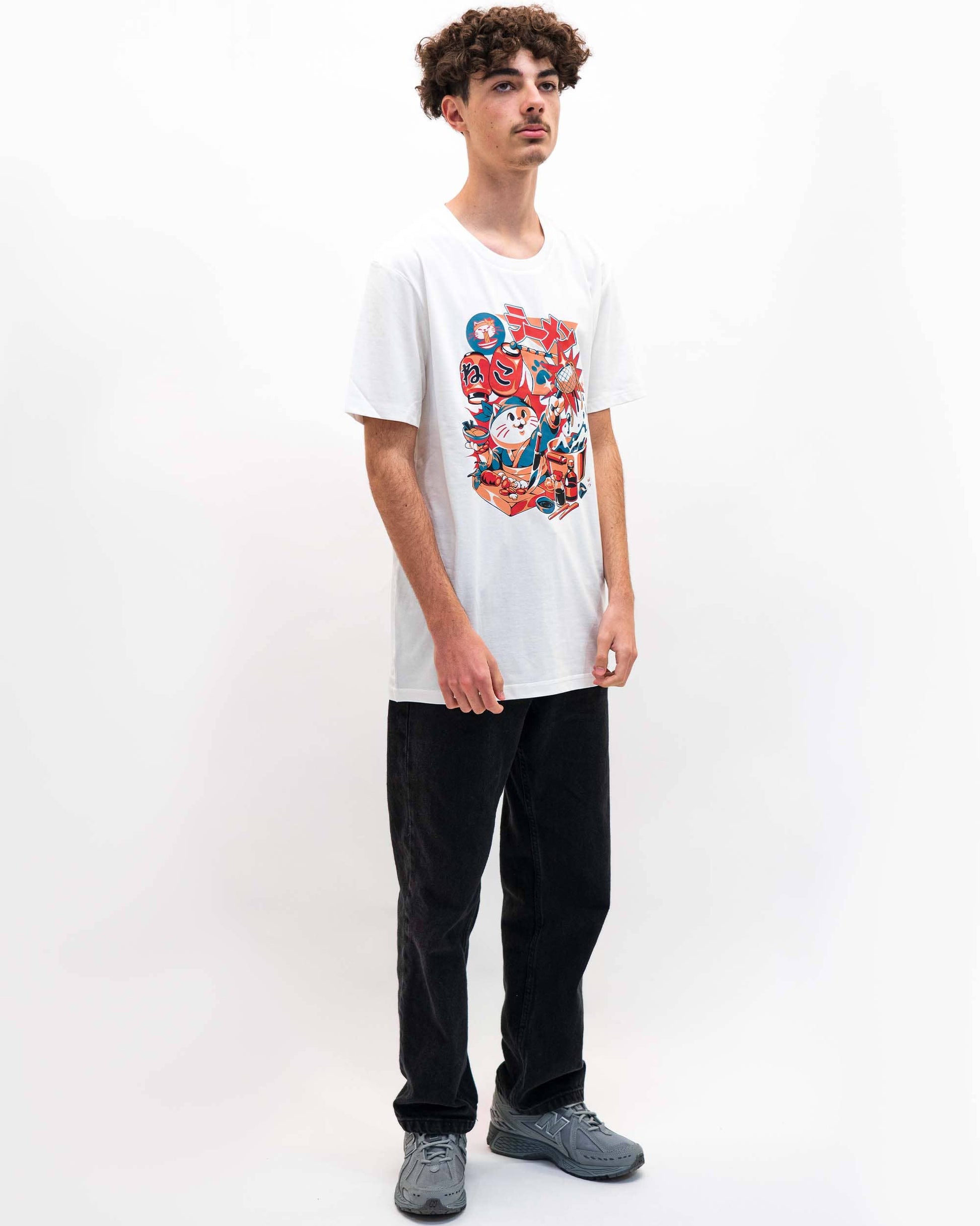 T-shirt Neko Ramen in cotone biologico GOTS