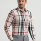 Camicia slim fit a quadri tartan