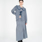 Gonna maxi tartan Nocturne a vita bassa