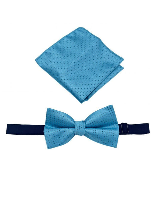 Set papillon preannodato e pochette premium