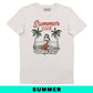 T-shirt unisex Summer Club Mermaid in cotone biologico