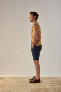 T-shirt Beau Pic in cotone biologico color rame